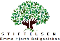 Logo Stiftelsen Emma Hjorth Boligselskap